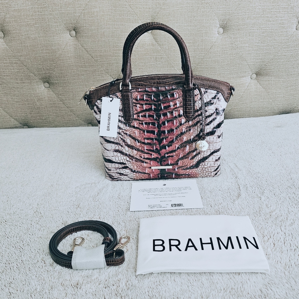 NWT Brahmin FELINE HERMOSA Medium Duxbury